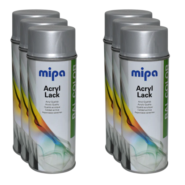 Mipa Ral 9006 White Aluminium 400ml Box White Mipa Paints Limited