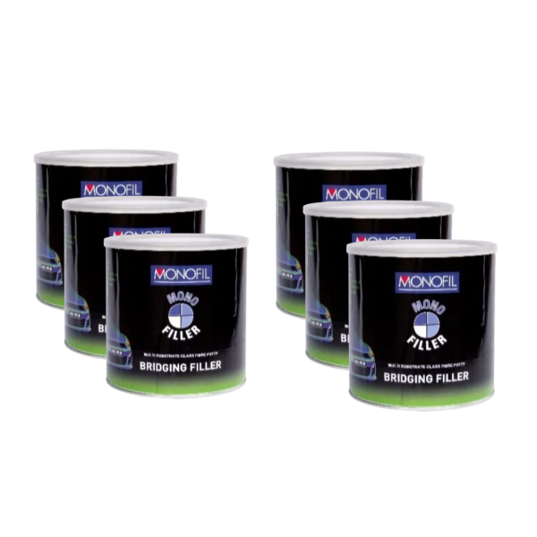 Monofil Bridging Filler inc Hardener (1LT) Box Green Monofil