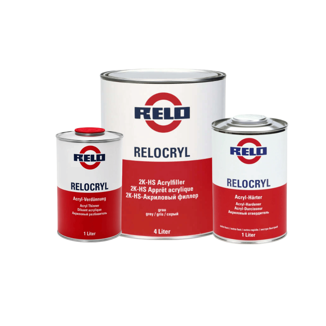 RELO 4+1 Acrylfiller Kit (Extra Fast) (6L Bundle)