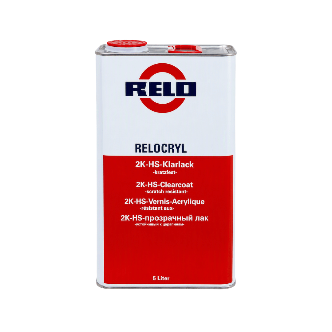 Relo Scratch Resistant 2K Acrylic HS Clearcoat (5L)