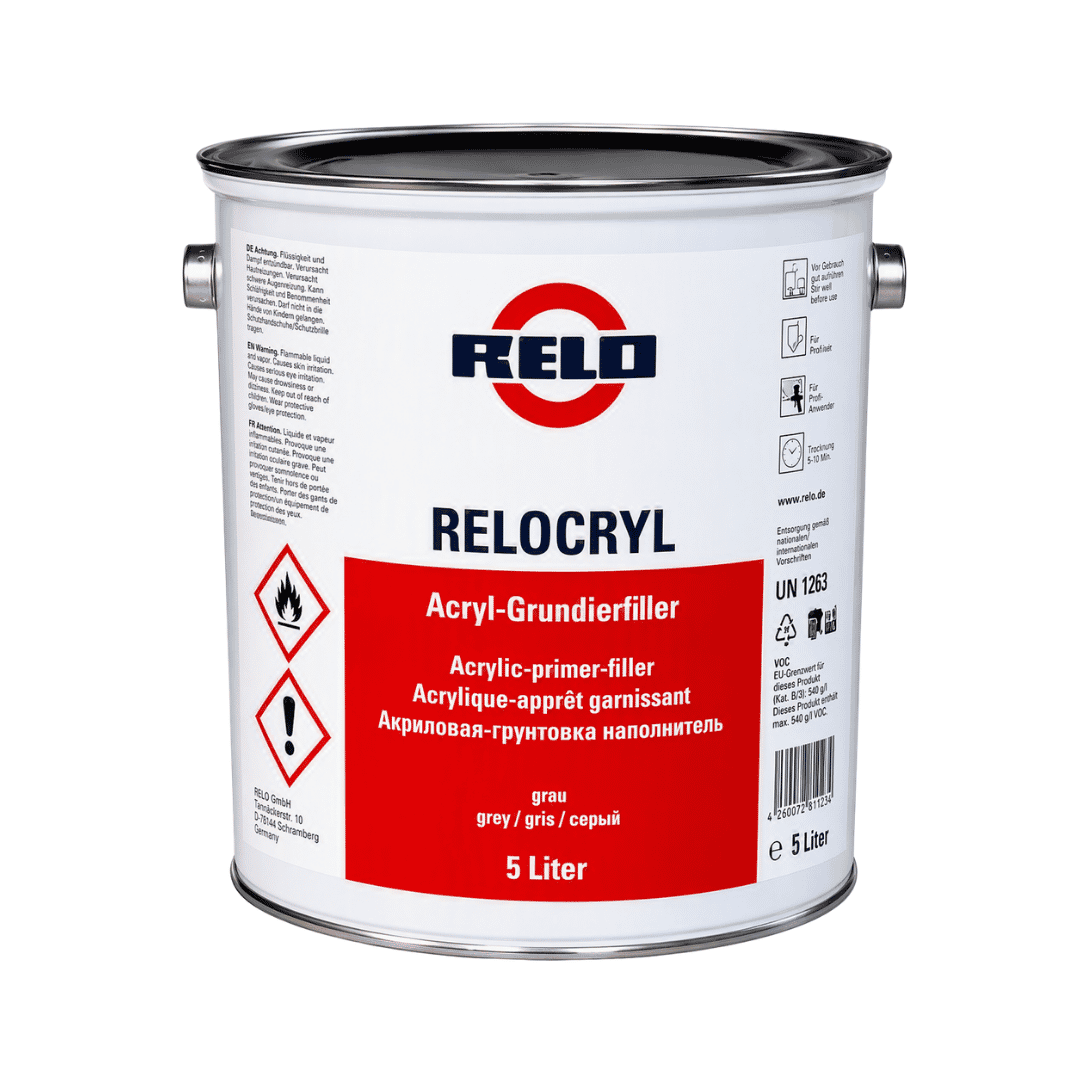 Relocryl Acrylic Primer Filler (Grey) (5L)