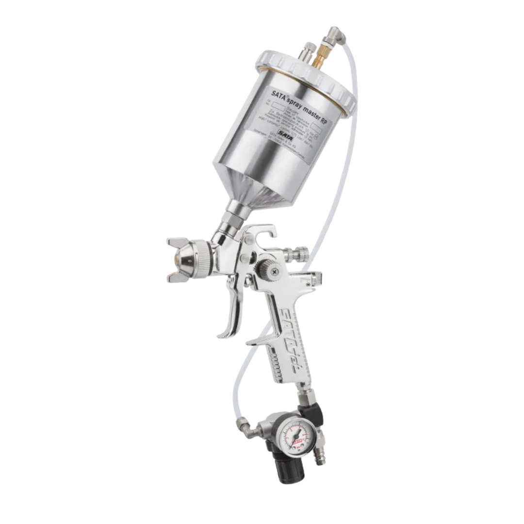 SATA Spray Master RP SM Nozzle (0.7L) Pressurised Cup & Reduction Valve