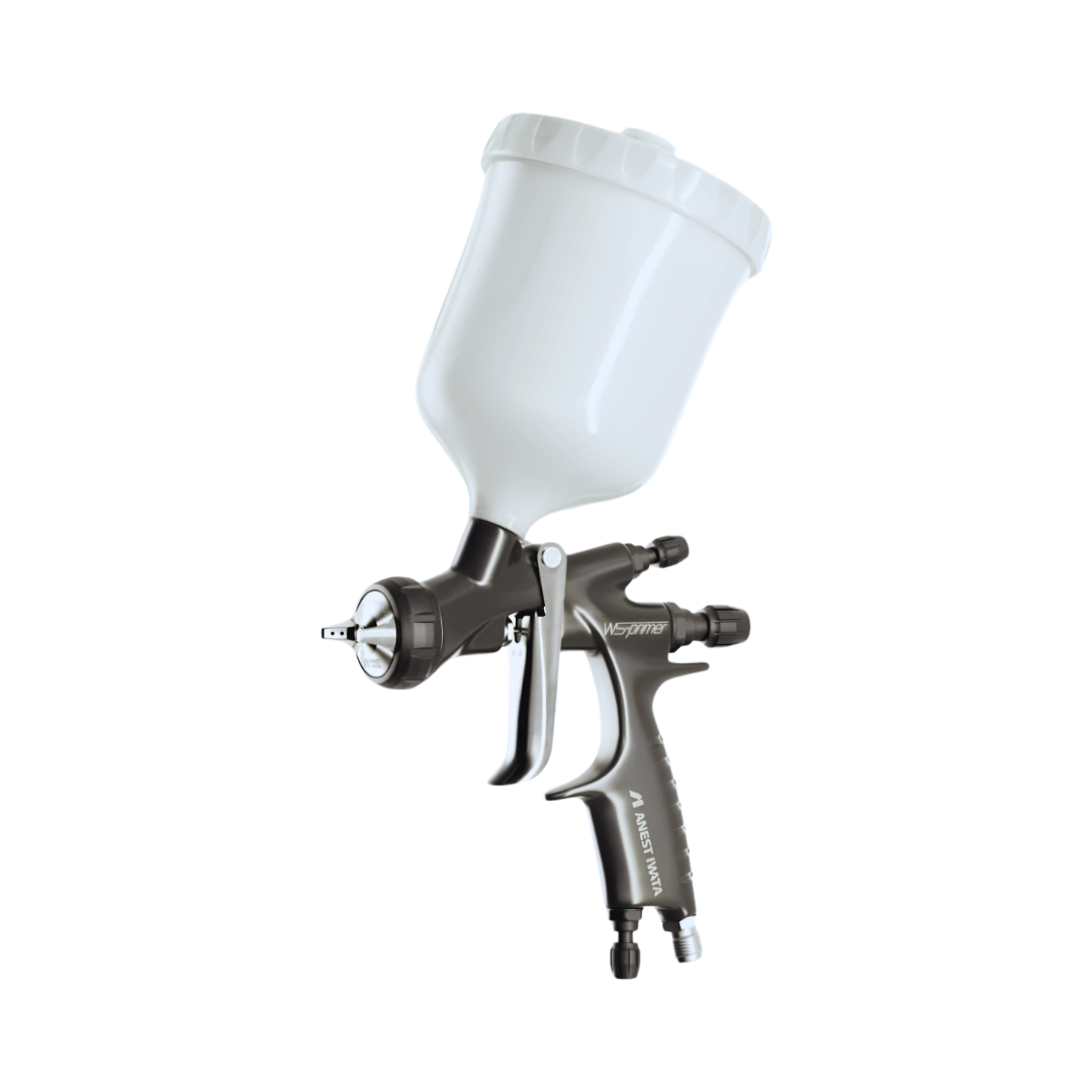 Anest Iwata Series 2.1 & WS-P Primer Twin Kit (1.3mm Nozzle Size + 600ml Cup)