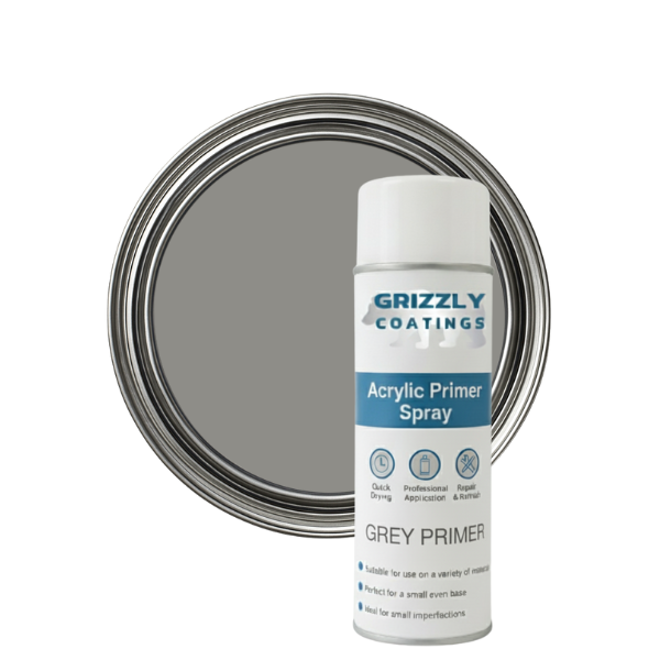 Grizzly Coatings Grey Acrylic Primer 500ml