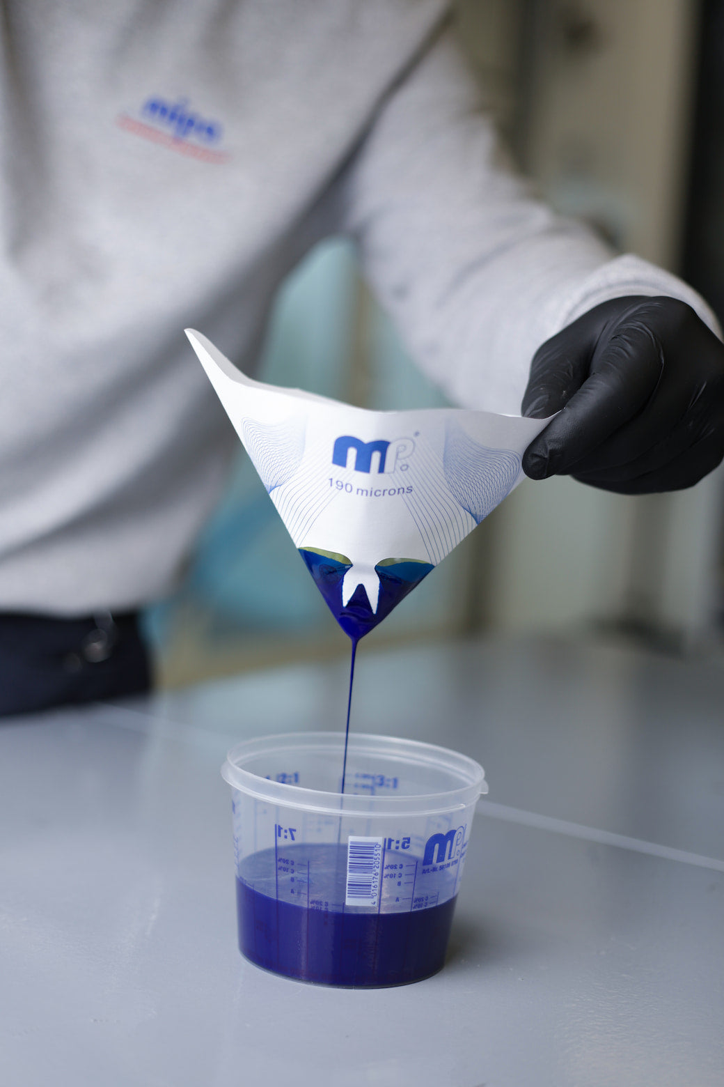 MP Nylon Paint Strainers Blue (Water Based Paints) (Pack of 1000) (125µ to 190µ)