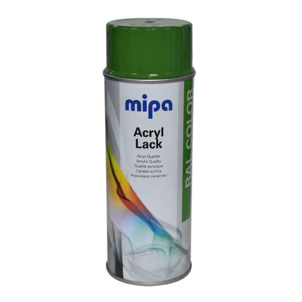 Mipa Ral 6010 Grass Green 400ml Aerosol Can