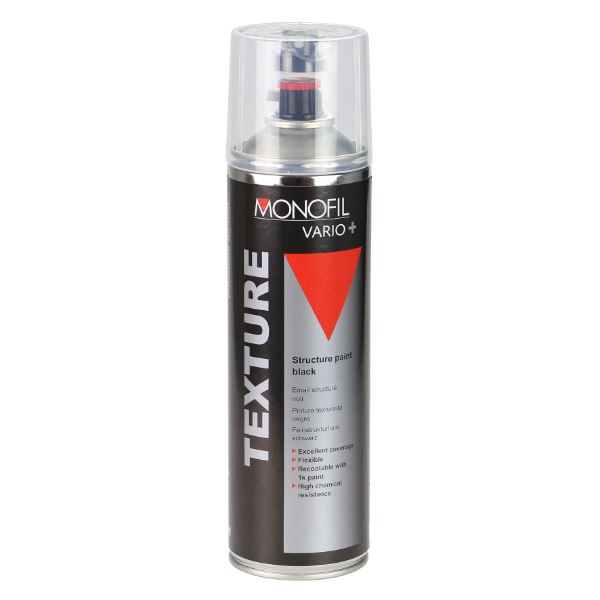 Monofil Vario Plus Texture Black 500ml Aerosol Can