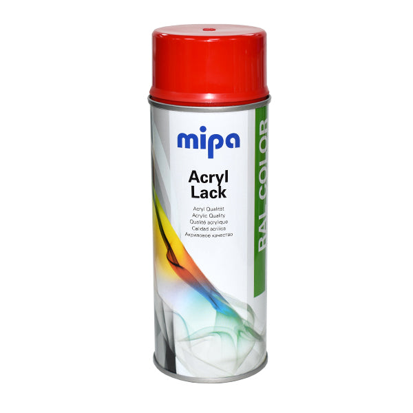 Mipa Ral 3020 Traffic Red 400ml Aerosol Can