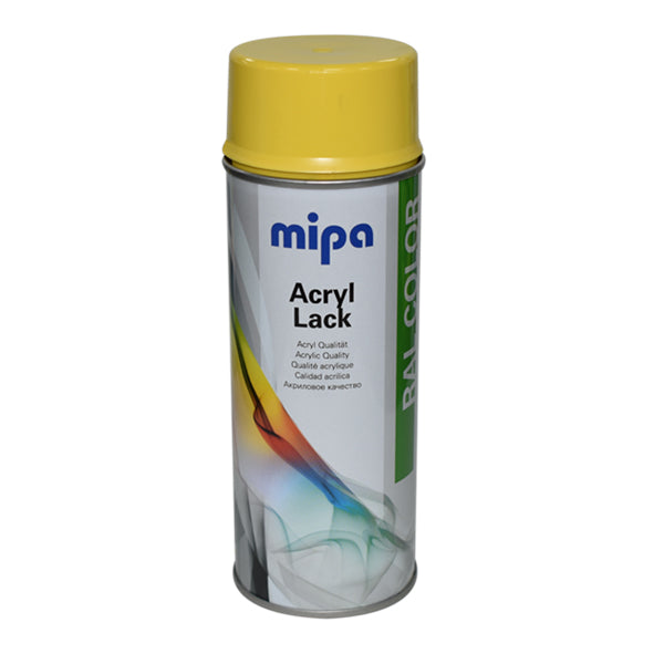 Mipa Ral 1018 Zic Yellow 400ml Aerosol Can