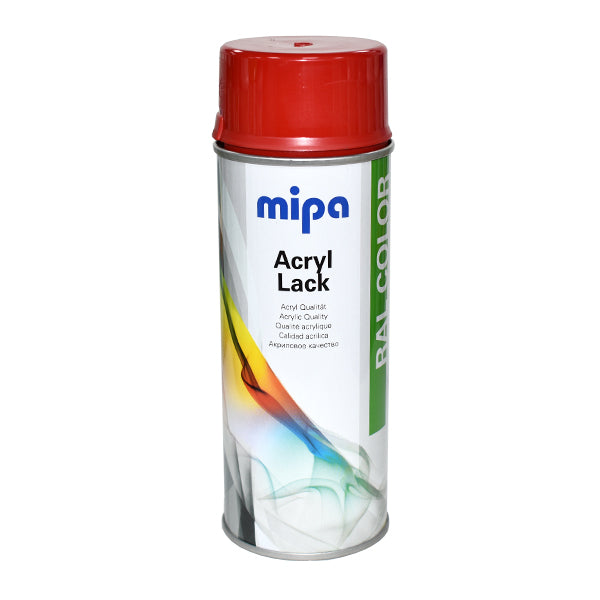 Mipa Ral 3002 Carmine Red 400ml Aerosol Can