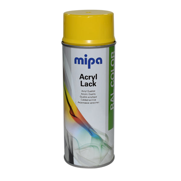 Mipa Ral 1021 Rape Yellow 400ml Aerosol Can