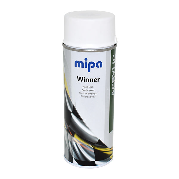 Mipa Spray White Matt 400ml Aerosol Can