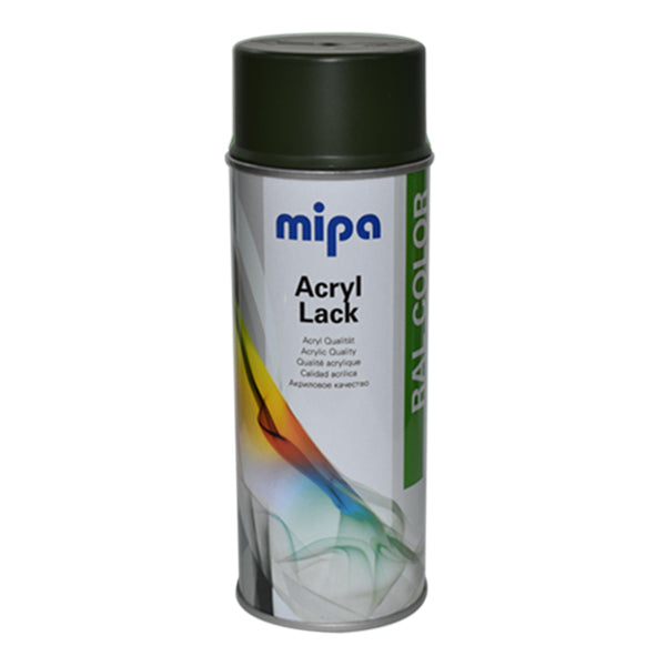 Mipa Ral 6031 Bronze Green Matt Nato 400ml Aerosol Can