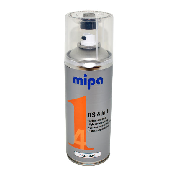 Mipa 4 In 1 DS Spray 3020 Traffic Red 400ml Aerosol Can
