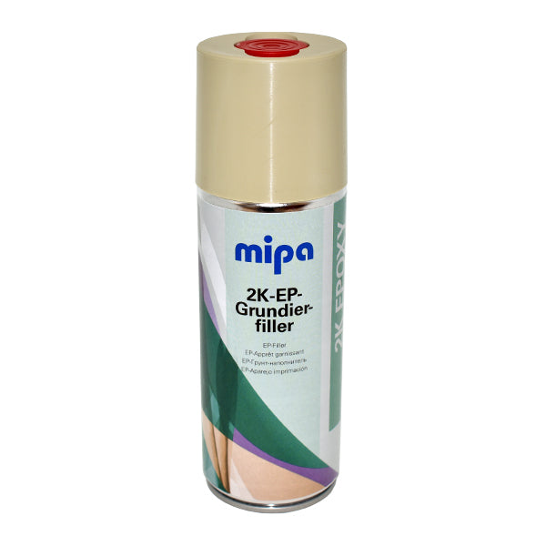 Mipa 2K Epoxy Grundierfiller Spray 400ml Aerosol Can