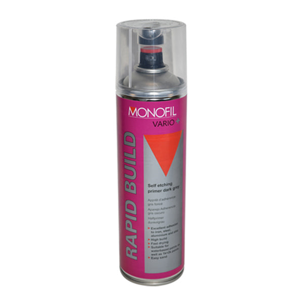 Monofil Vario Plus Rapid Build Dark Grey 500ml Aerosol Can