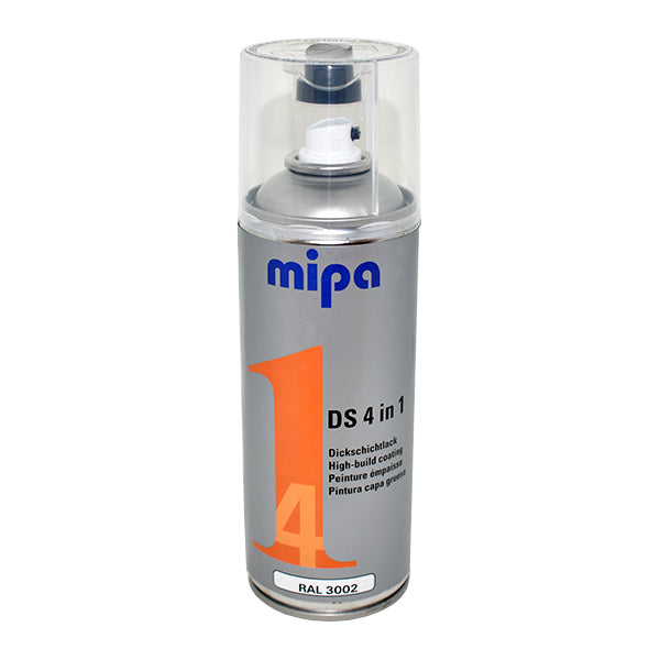 Mipa 4 In 1 DS Spray 3002 Carmine Red 400ml Aerosol Can