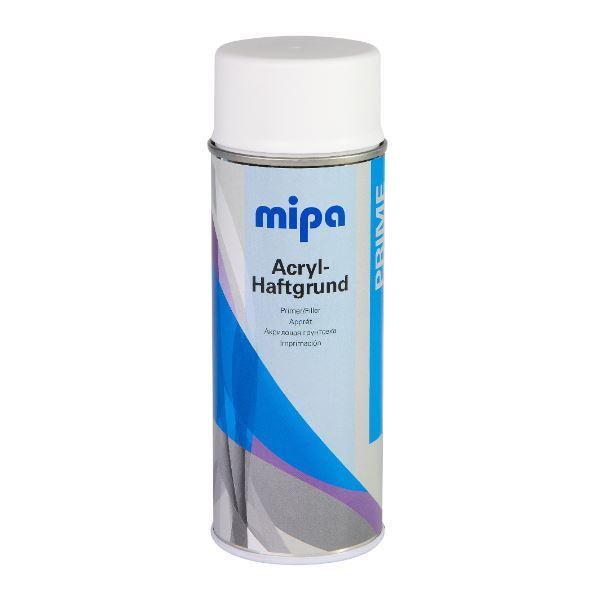 Mipa High Build White Primer Filler 400ml Aerosol Can