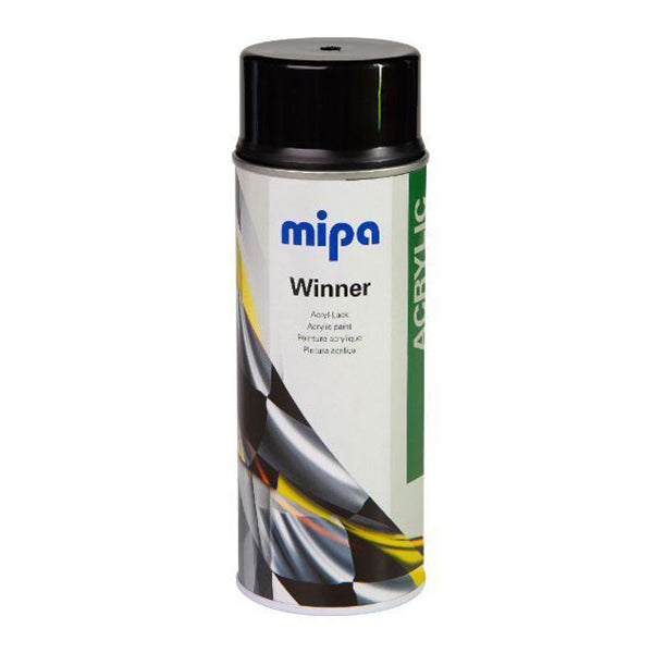 Mipa Spray Black Gloss 400ml Aerosol Can