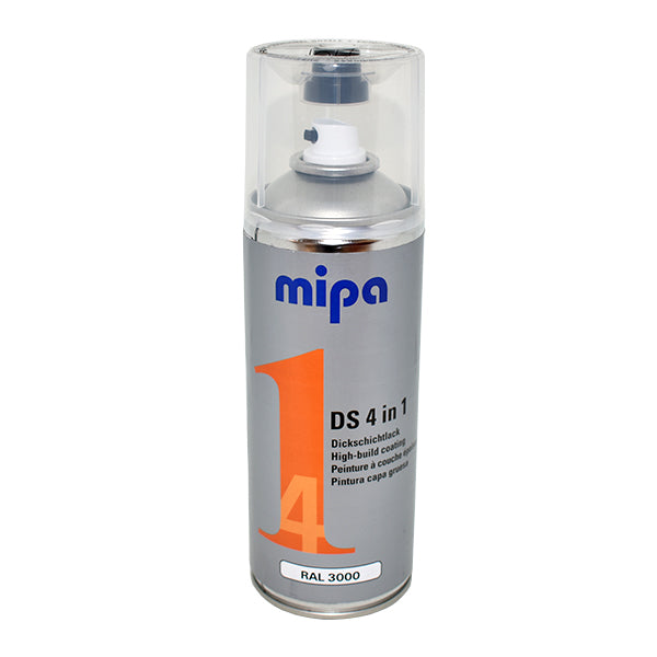 Mipa 4 In 1 DS Spray 3000 Flame Red 400ml Aerosol Can