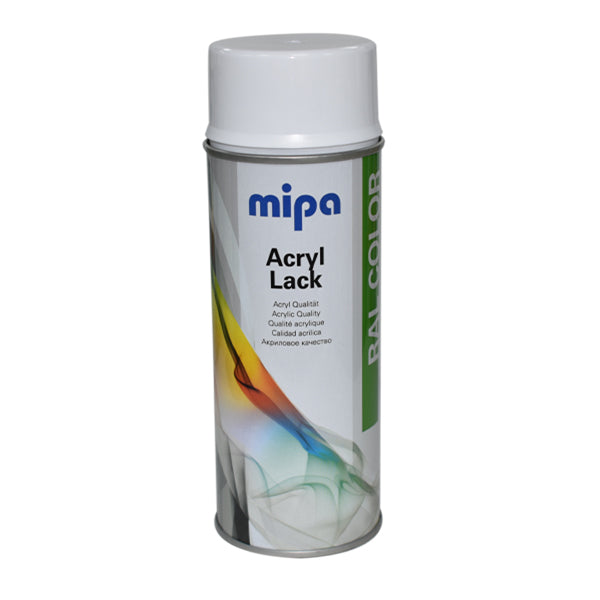 Mipa Ral 9016 Traffic White 400ml Aerosol Can