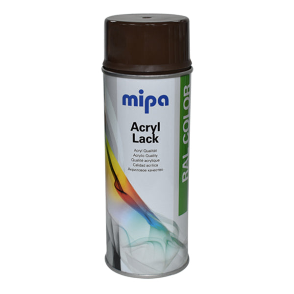 Mipa Ral 8014 Sepia Brown 400ml Aerosol Can