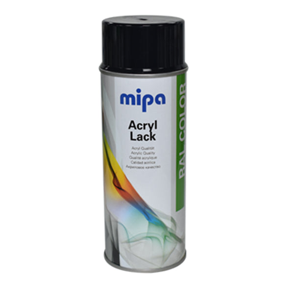 Mipa Ral 9011 Graphite Black 400ml Aerosol Can