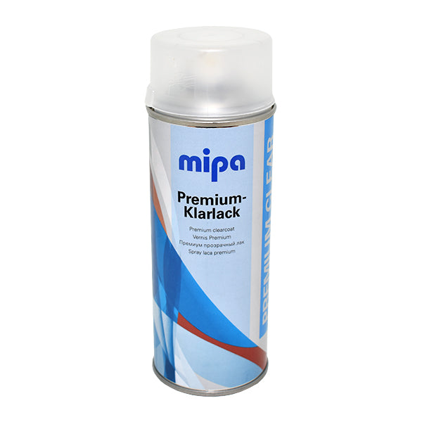 Mipa Premium Clearcoat Spray 400ml Aerosol Can