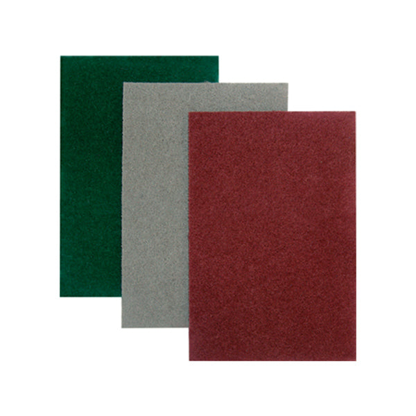 MP Non-Woven Abrasive Pad 115 x 280mm Very Fine (Red) (10 Items)