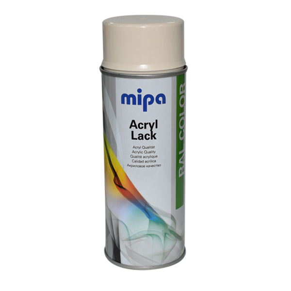 Mipa Ral 1013 Pearl White 400ml Aerosol Can