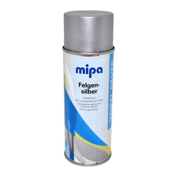 Mipa One Coat Silver Spray 400ml Aerosol Can