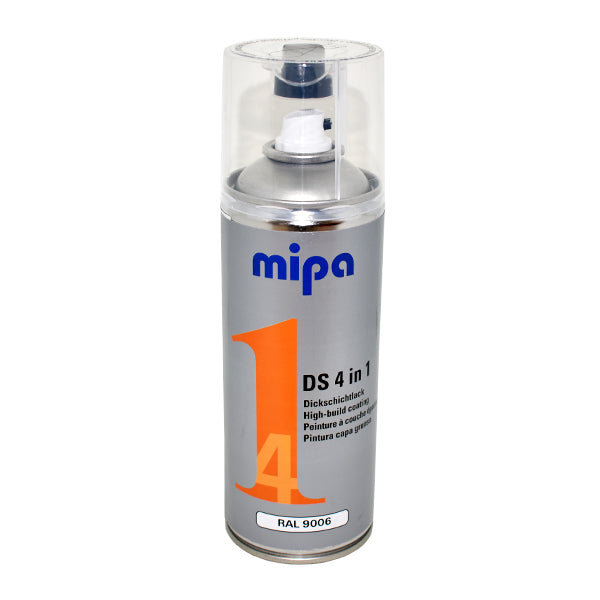Mipa 4 In 1 DS Spray 9006 Aluminium 400ml Aerosol Can