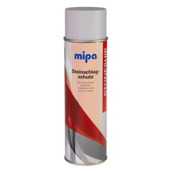 Mipa Stonechip Light Grey Aerosol (500ML) for stone chip protection and corrosion resistance.