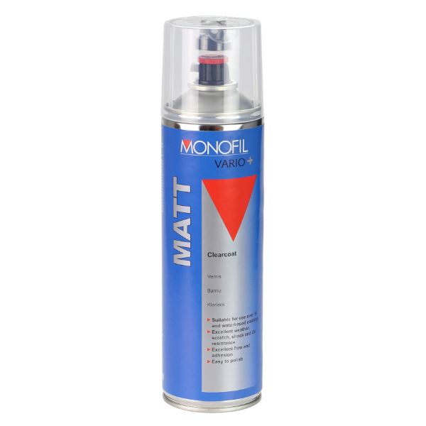 Monofil Vario+ Matt Clearcoat (500ML) Each Monofil